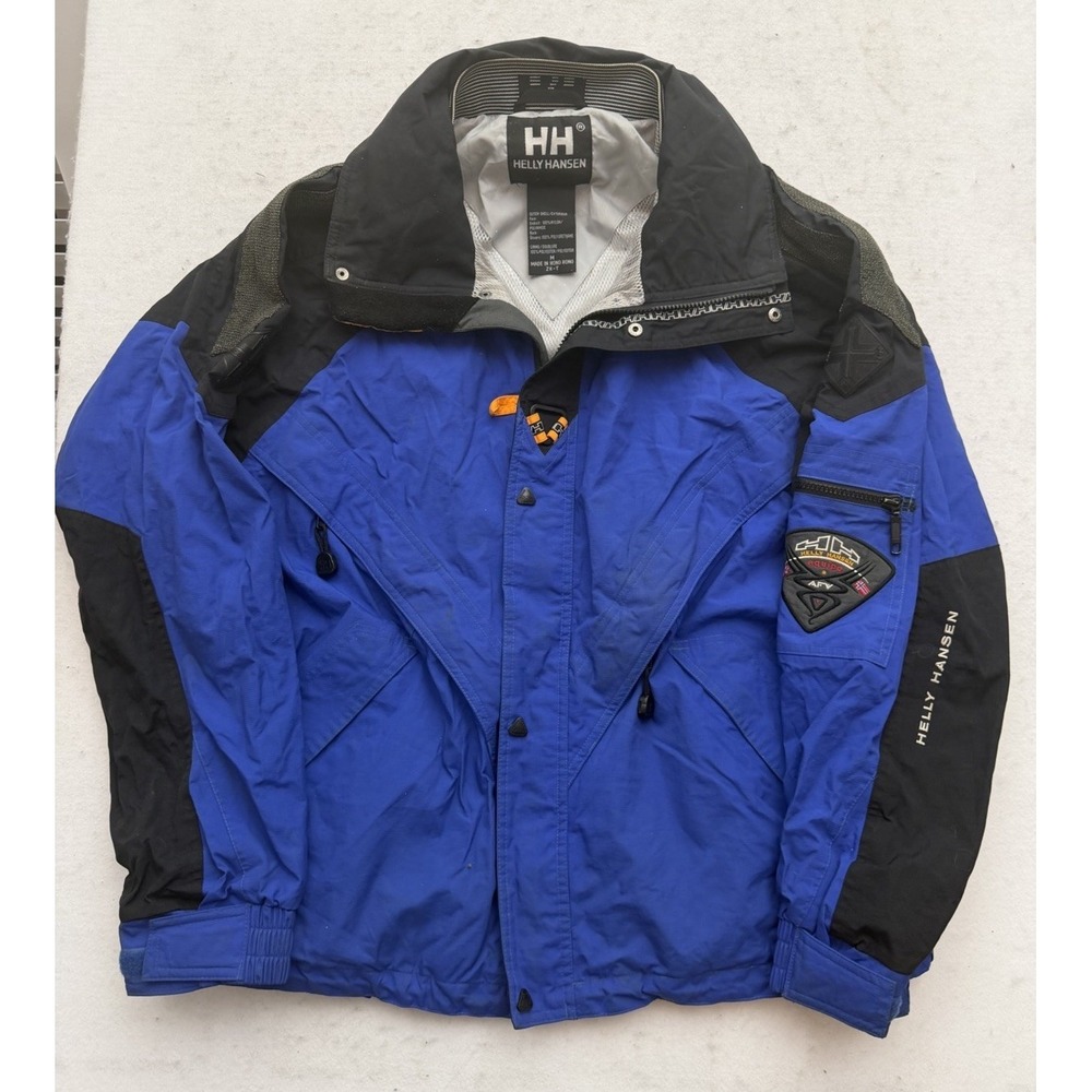 Vintage Helly Hansen Equipe AFV Jacket Mens M Nylon Ski Outdoor Collection 90s